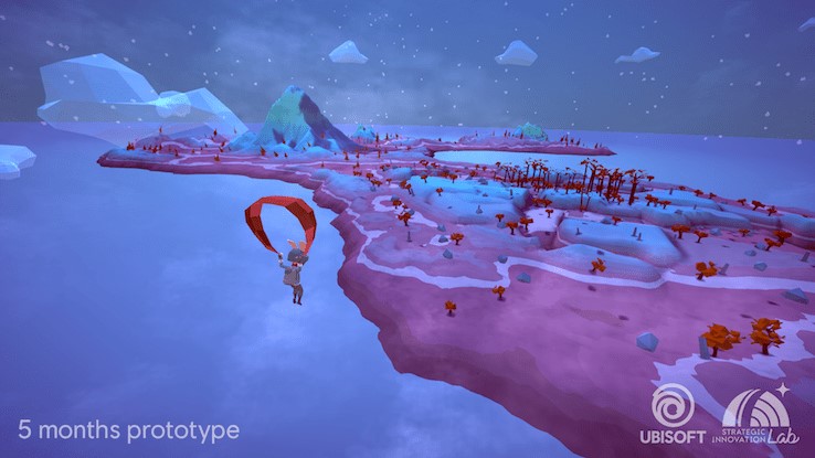 Screenshot of a Ubisoft prototype