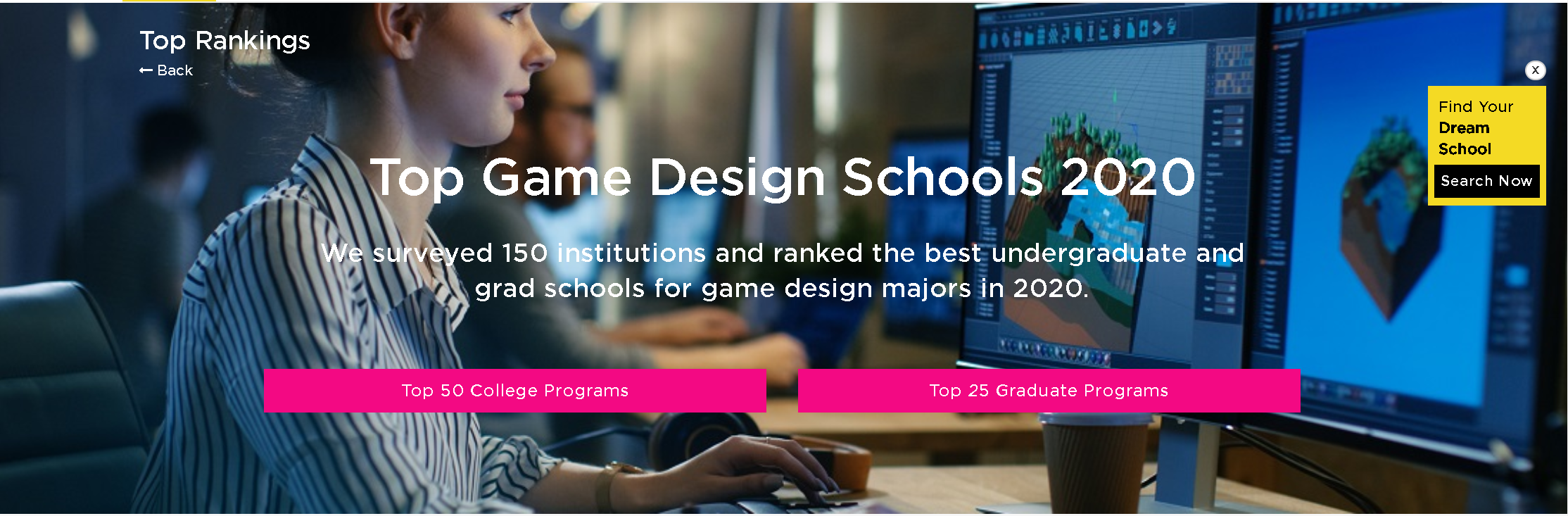 Full Sail Named Top Game Design School for Seventh Year in a Row