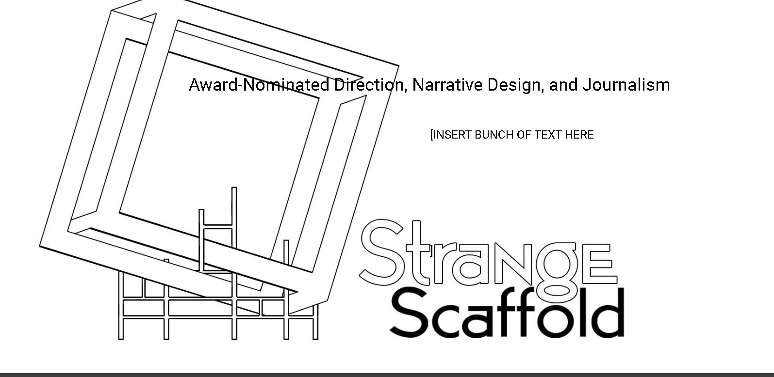 Strange Scaffold Logo