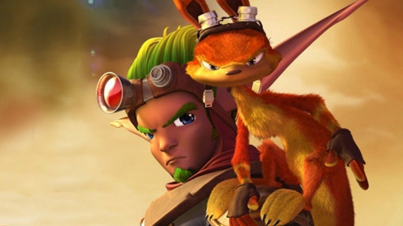 A screenshot of Jak and Daxter from Jak 2