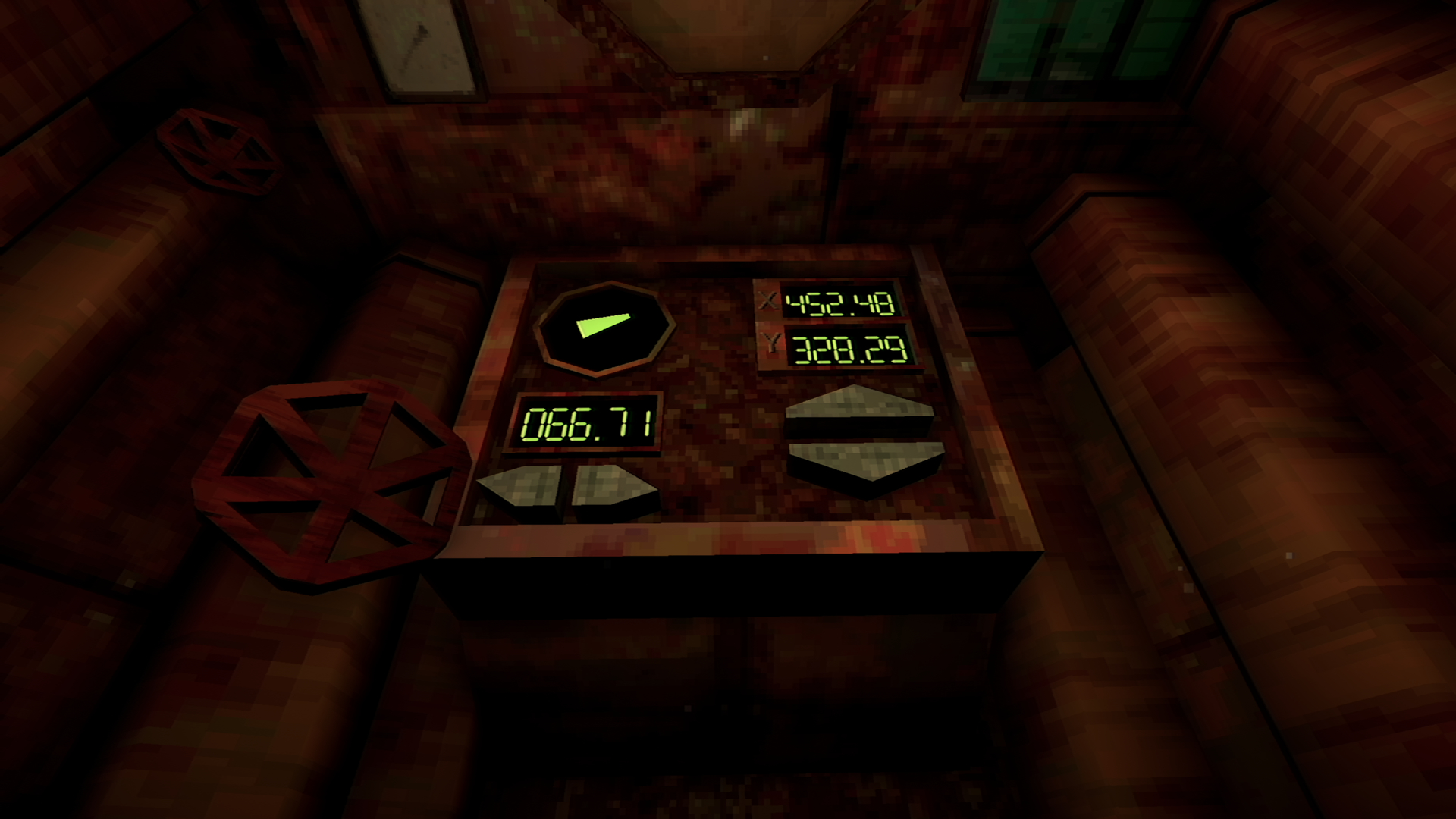 Screenshot of the submarine interface in Iron Lung