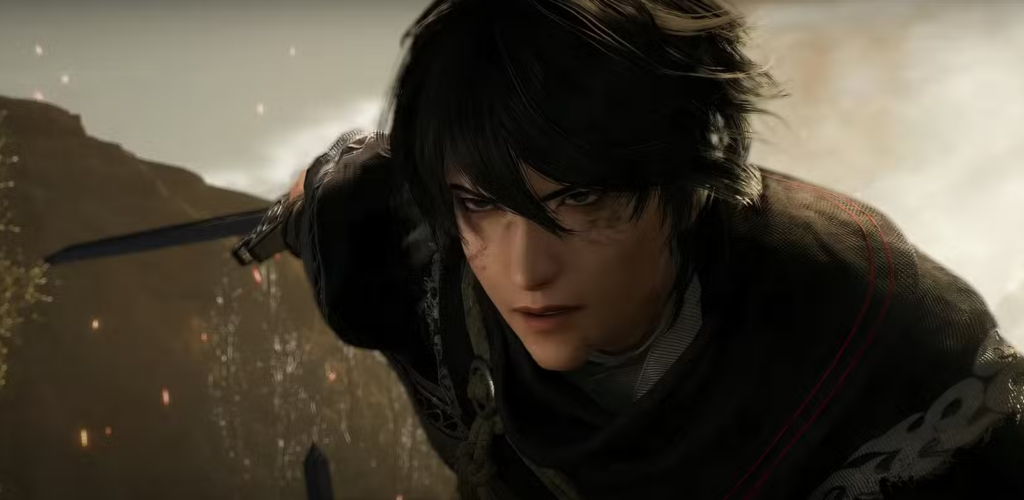 Dynasty Warriors Origins screenshot of the main character Ziluan facing forward and looking intensely into the camera